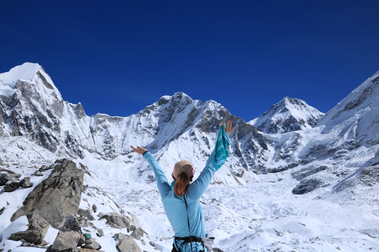 Standing at the Base Camp of Everest